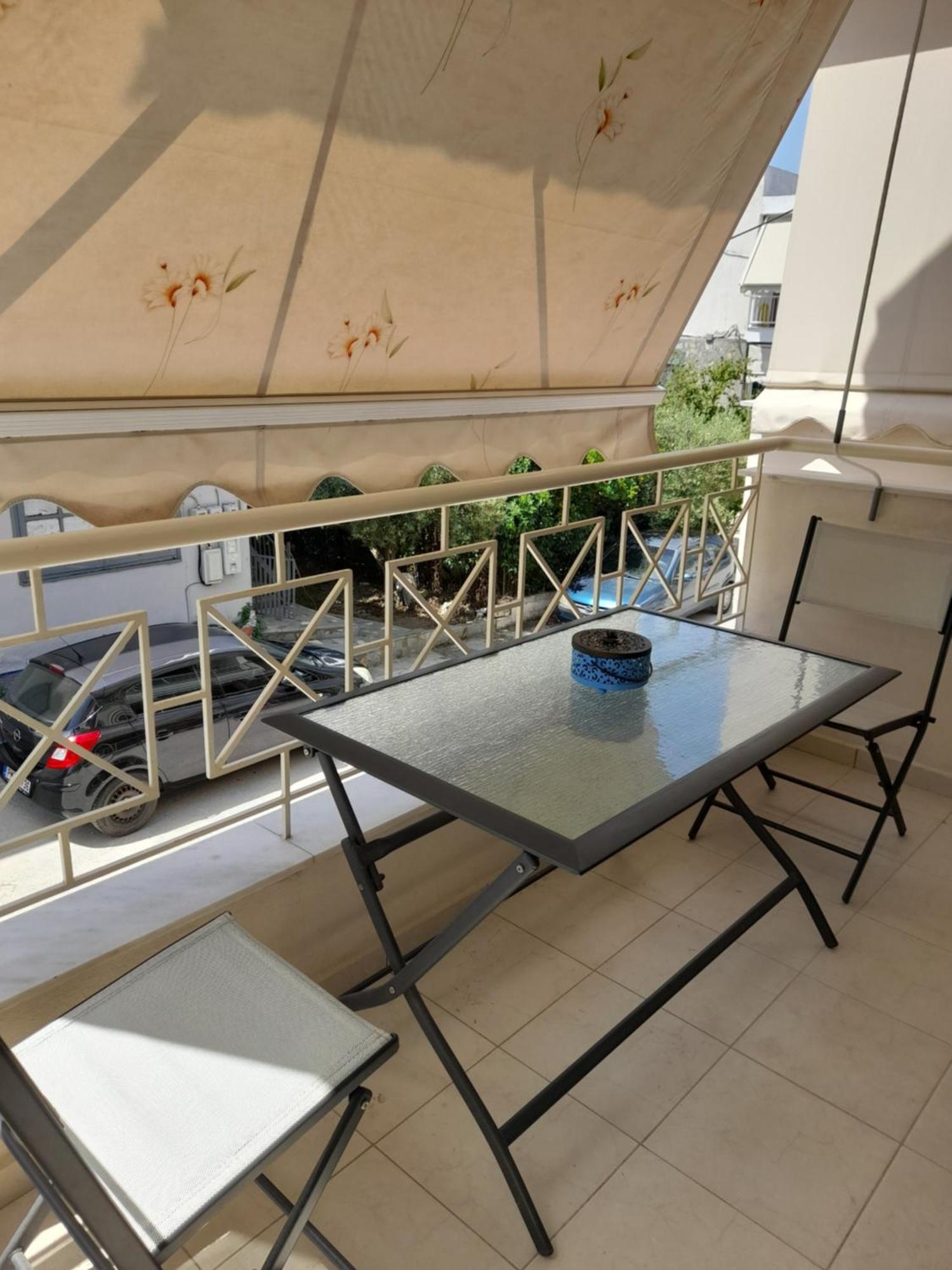 Christina Apartment Νεα Περαμοσ Néa Péramos Exteriör bild